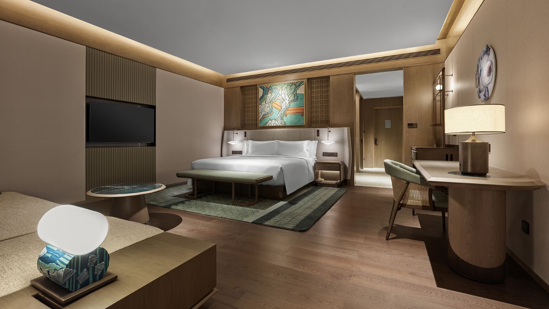 大床房朝内60m² - King